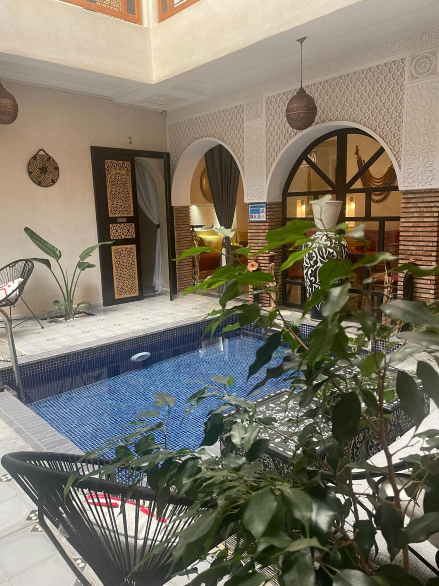 Riad Les Gazelles D'Orient Marrakech Marakéš Exteriér fotografie