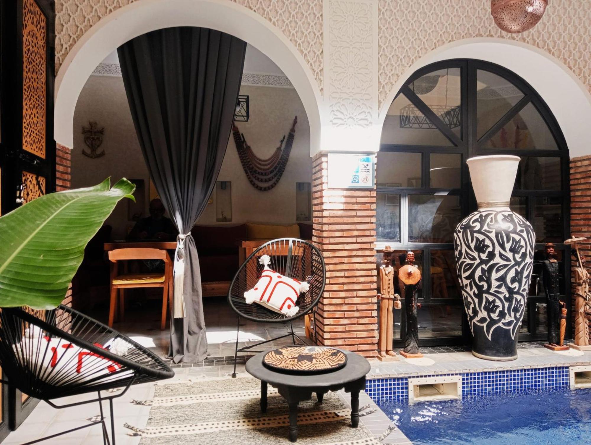 Riad Les Gazelles D'Orient Marrakech Marakéš Exteriér fotografie