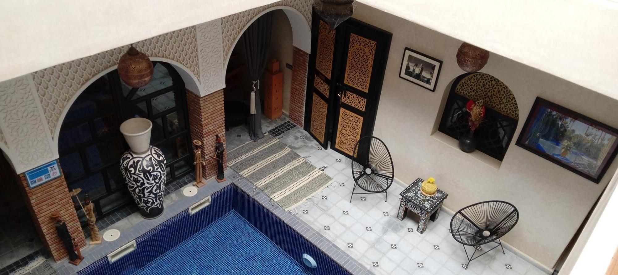 Riad Les Gazelles D'Orient Marrakech Marakéš Exteriér fotografie