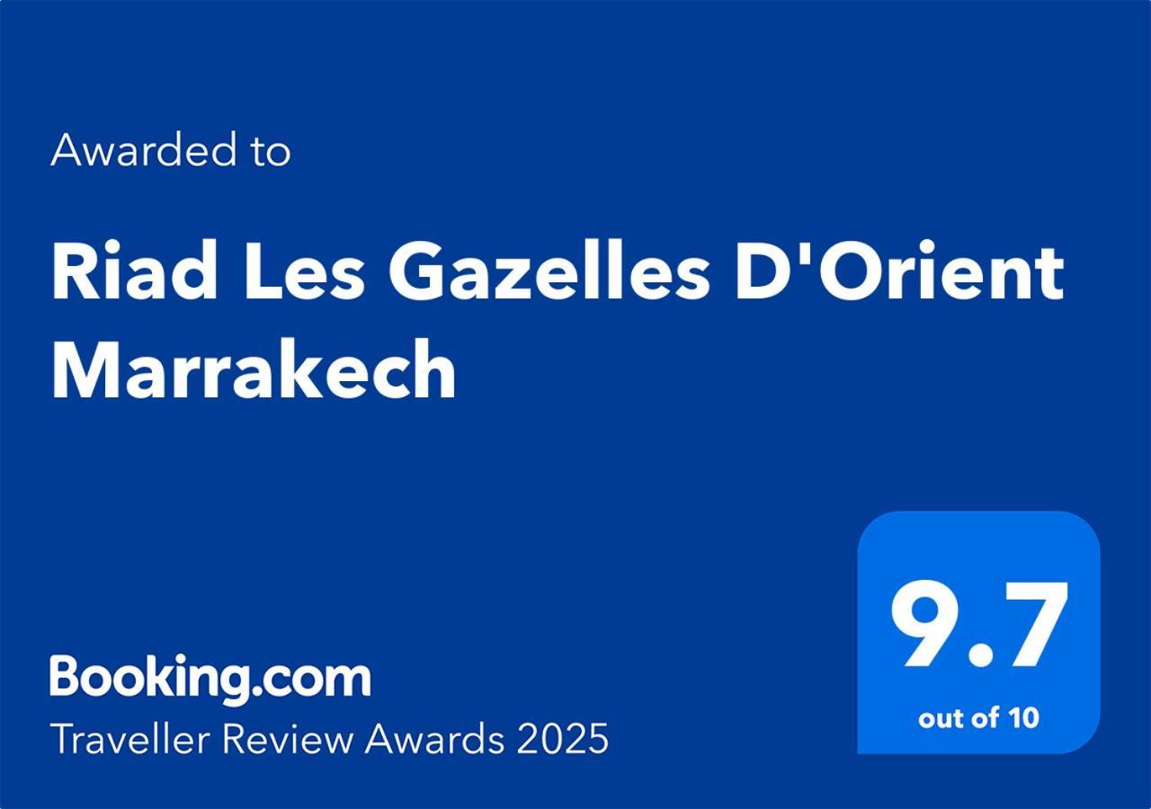 Riad Les Gazelles D'Orient Marrakech Marakéš Exteriér fotografie