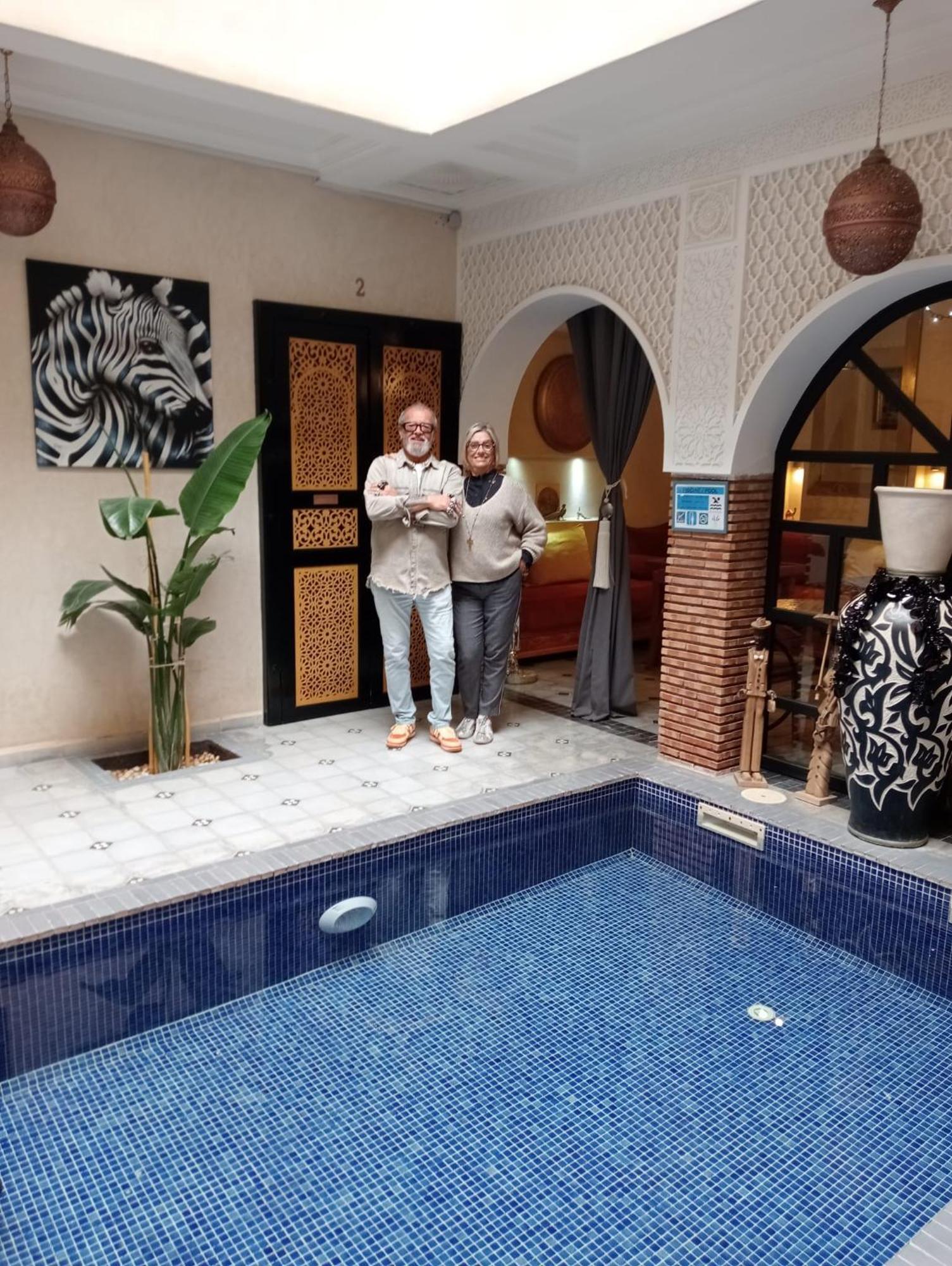 Riad Les Gazelles D'Orient Marrakech Marakéš Exteriér fotografie