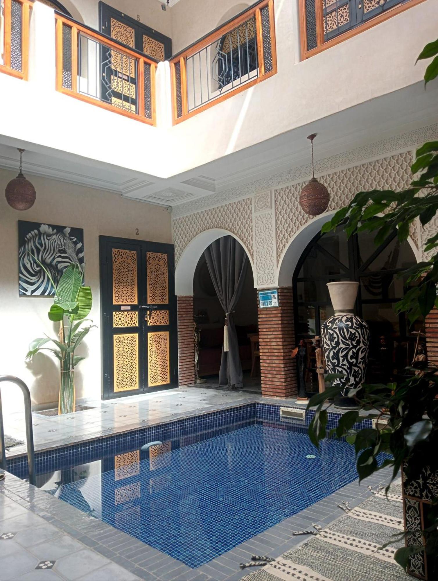 Riad Les Gazelles D'Orient Marrakech Marakéš Exteriér fotografie